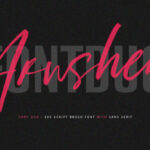 Arusher Font - Featured Image