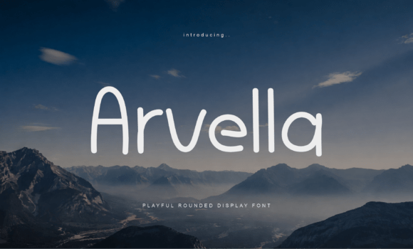Arvella Font - Featured Image