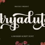 Aryaduta Font - Featured Image