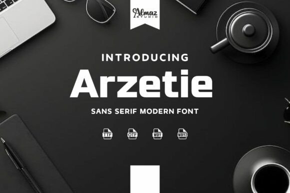 Arzetie Font - Featured Image
