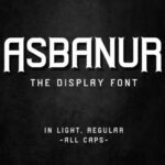 Asbanur Font - Featured Image