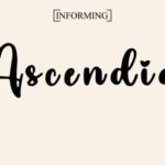 Ascendia Font - Featured Image