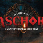 Aschor Font - Featured Image