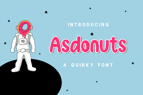 Asdonuts Font - Featured Image