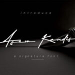Asem Kandis Font - Featured Image