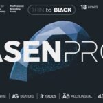 Asen Pro Font - Featured Image