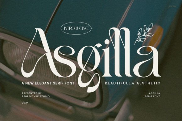 Asgilla Font - Featured Image