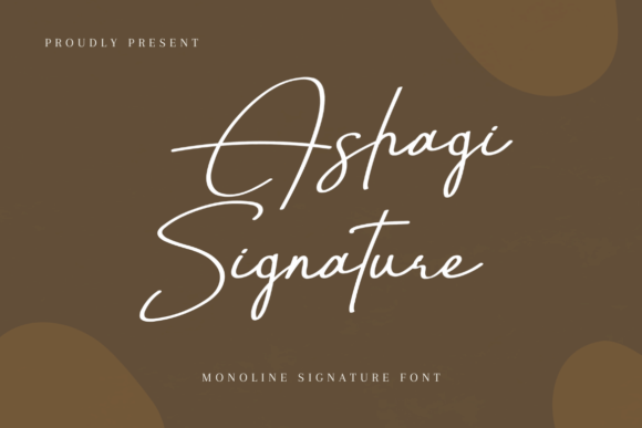 Ashagi Signature Font - Featured Image