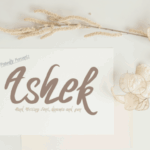Ashek Font - Featured Image