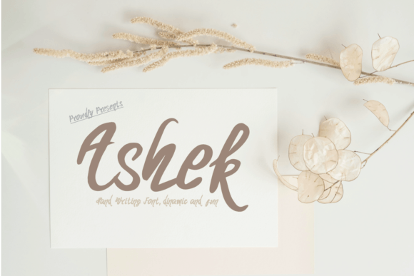 Ashek Font - Featured Image