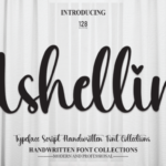 Ashellin Font - Featured Image