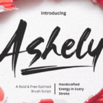 Ashely Font - Featured Image