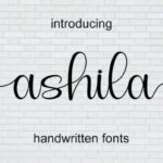 Ashila Font - Featured Image