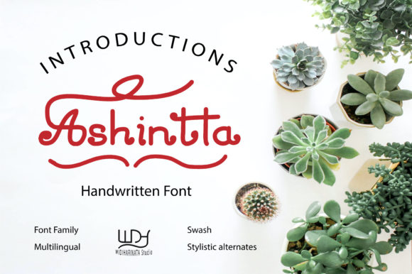 Ashintta Font - Featured Image