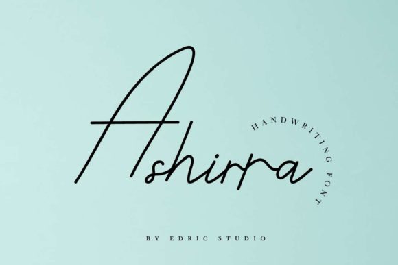 Ashirra Font - Featured Image