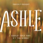 Ashle Font - Featured Image