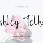 Ashley Felhan Font - Featured Image