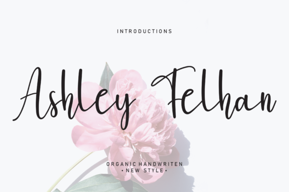 Ashley Felhan Font - Featured Image