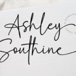 Ashley Southine Font - Featured Image