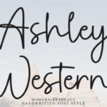 Ashley Western Font - Featured Image