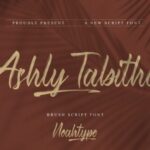 Ashly Tabitha Font - Featured Image