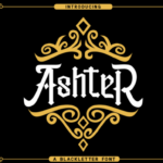 AshteR Font - Featured Image