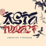Asia Impact Font - Featured Image