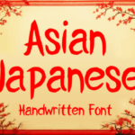 Asian Japanese Font - Featured Image