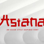 Asiana Font - Featured Image