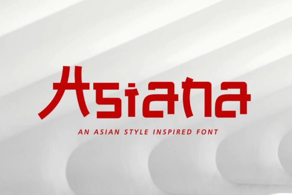 Asiana Font - Featured Image