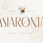 Asiaroma Font - Featured Image