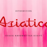 Asiatica Font - Featured Image