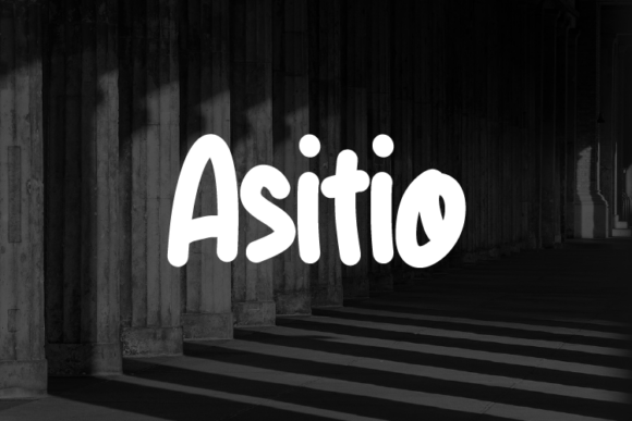 Asitio Font - Featured Image