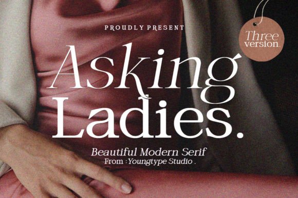 Asking Ladies Font - Featured Image