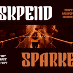 Askpend Sparken Font - Featured Image