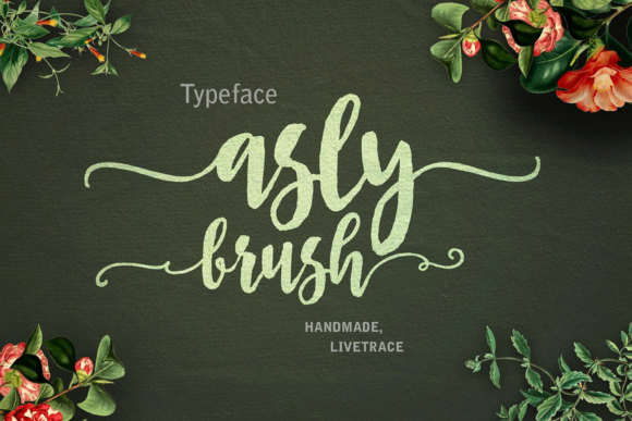 Asly Brush Font - Featured Image