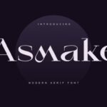 Asmake Font - Featured Image