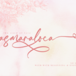 Asmaraloca Font - Featured Image