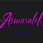 Asmaraloka Font - Featured Image