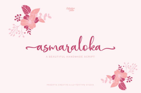 Asmaraloka Font - Featured Image