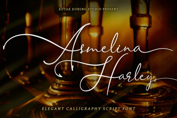 Asmelina Harley Font - Featured Image