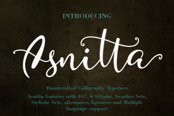 Asnitta Font - Featured Image