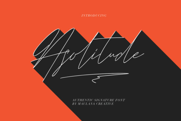 Asolitude Font - Featured Image