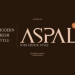 Aspal Font - Featured Image