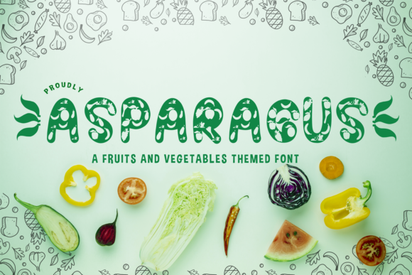 Asparagus Font - Featured Image