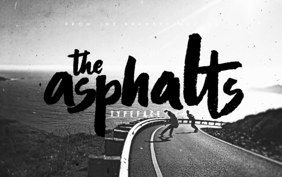 Asphalts Font - Featured Image