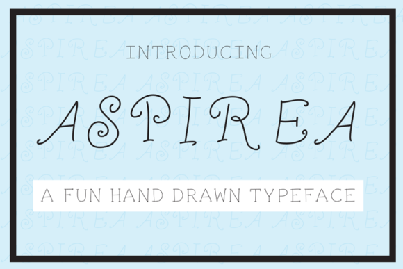 Aspira Font - Featured Image