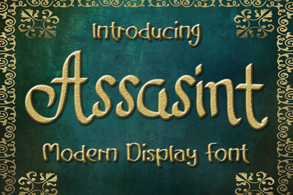 Assasint Font - Featured Image