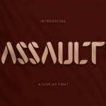 Assault Font - Featured Image