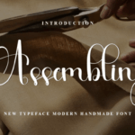 Assembling Font - Featured Image